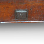 Antique Colonial hardwood merchants chest - Image 6