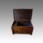 Antique hardwood merchant chest - Image 8