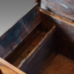 Antique hardwood merchant chest - Image 7