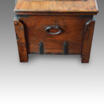 Antique hardwood merchant chest - Image 11
