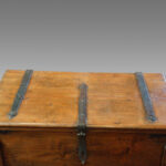 Antique hardwood merchant chest - Image 13