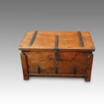 Antique hardwood merchant chest - Image 15