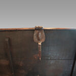 Antique iron bound merchants chest - Image 3