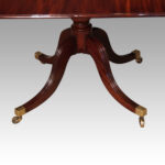 Antique large 3 pillar dining table 14ft. - Image 6