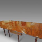12 seat Antique mahogany Gillow dining table Now Sold - Image 9
