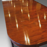 12 seat Antique mahogany Gillow dining table Now Sold - Image 2