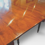 12 seat Antique mahogany Gillow dining table Now Sold - Image 7