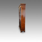 Antique mahogany double door bookcase - Image 6