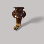 Antique mahogany extending dining table - Image 10