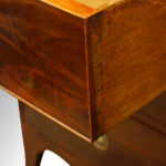 Antique mahogany linen press - Image 8