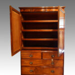 Antique mahogany linen press Now Sold - Image 5