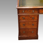 Antique mahogany partners desk - Image 8
