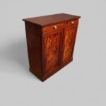 Antique mahogany side cabinet - Image 6