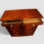 Antique mahogany side cabinet - Image 3