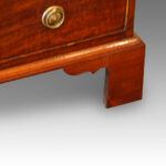 Antique mahogany small chest of drawers - Image 5