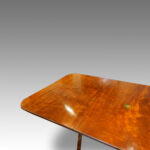 Antique mahogany twin pillar table Now Sold - Image 3