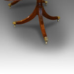 Antique mahogany twin pillar table Now Sold - Image 5