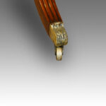 Antique mahogany twin pillar table Now Sold - Image 6