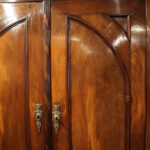 Antique mahogany wardrobe - Image 10