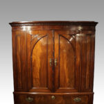 Antique mahogany wardrobe - Image 2