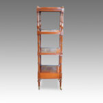 Antique mahogany 4 tier whatnot Now Sold - Image 2