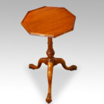 Antique mahogany wine table - Image 5
