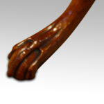 Antique mahogany wine table - Image 2
