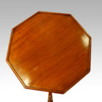 Antique mahogany wine table - Image 4
