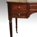 Antique mahogany writing table - Image 6