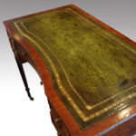 Antique mahogany writing table - Image 9
