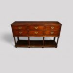 Antique multi drawer pot board dresser - Image 9