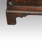 Antique oak 3 drawer dresser base - Image 11