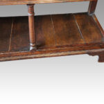 Antique oak 3 drawer dresser base - Image 12