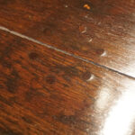 Antique oak 3 drawer dresser base - Image 13