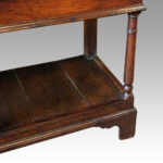 Antique oak 3 drawer dresser base - Image 17