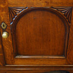 Antique oak Anglesey dresser base - Image 7