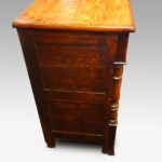 Antique oak Anglesey dresser base - Image 5