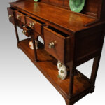Antique oak Carnarvon dresser - Image 6