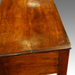 Antique oak and elm dresser base - Image 4