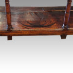 Georgian oak pot board dresser base - Image 10