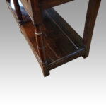 Georgian oak pot board dresser base - Image 12