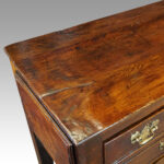 Georgian oak pot board dresser base - Image 15