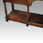 Georgian oak pot board dresser base - Image 18