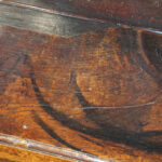 Georgian oak pot board dresser base - Image 19