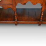 Antique oak boarded pot-board dresser - Image 3