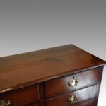 Antique oak boarded pot-board dresser - Image 5