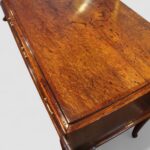 Antique oak cabriole leg dresser base - Image 8