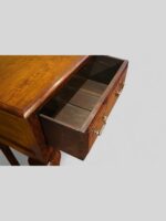 Antique oak cabriole leg dresser - Image 8