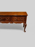 Antique oak cabriole leg dresser - Image 10