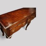 Antique oak cabriole leg dresser base - Image 15